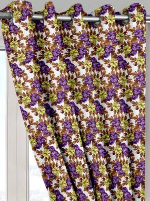 Printed Room Darkening Multi Window Curtain 5