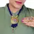 Blue necklaces