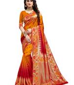  Designer  party wear zari border work silk saree