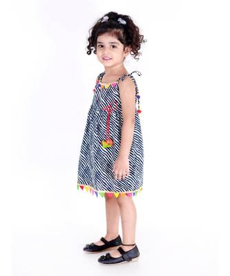 Navy Blue Pancham Dress 3