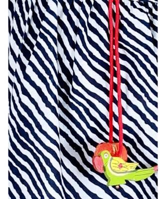 Navy Blue Pancham Dress 5