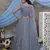 Grey Thread embroidered net Semi Stitched bridal lehenga