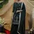 Green sequins chiffon salwar