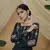 Dark-green thread embroidery georgette Anarkali Long Gown