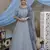 Grey thread embroidery georgette Anarkali Long Gown