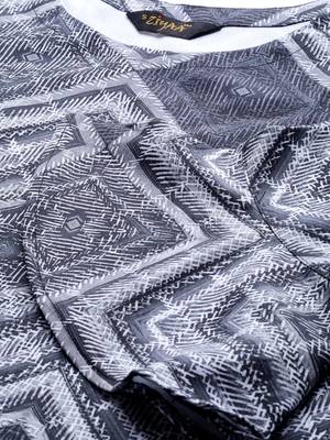 Black printed rayon kurtas-and-kurtis 4