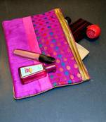 Silk Pouch - Pink 