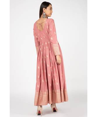 Rose Pink Gold Dress 3