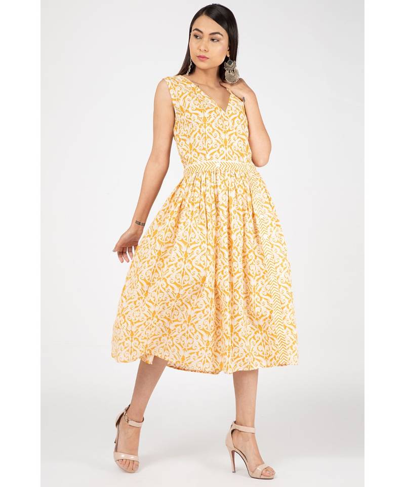 Vanilla Yellow Dress