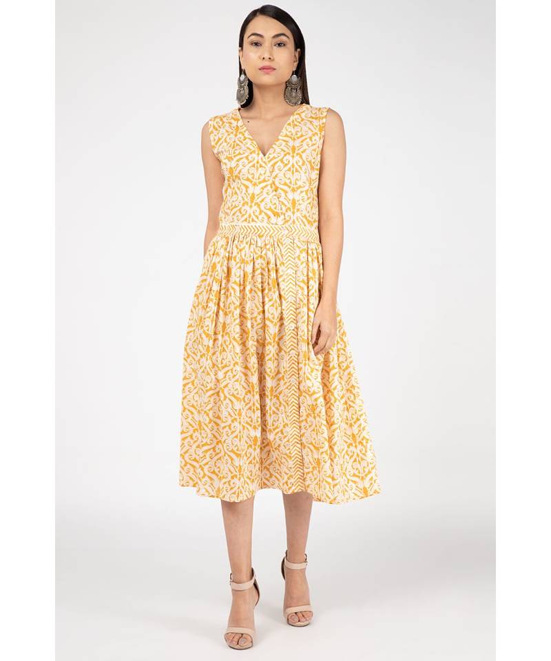 Vanilla Yellow Dress Free Living 3344396