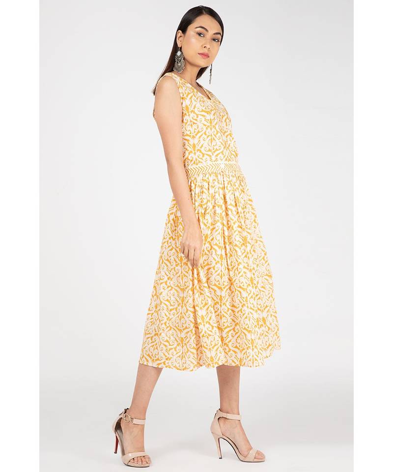 Vanilla Yellow Dress