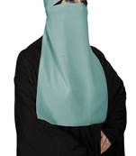 JSDC Bubble Georgette Single Layer Niqab Hijab For Women