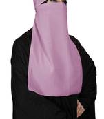 JSDC Women's Bubble Georgette Single Layer Niqab Hijab