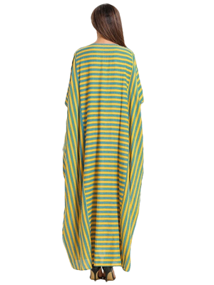JSDC Women's Casual Wear Turkish Moss Batwing Style Islamic Wear Kaftan 5