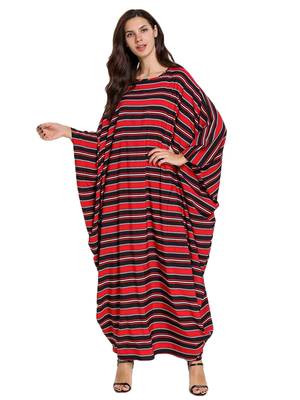 JSDC Women's Occasion Wear Batwing Style Turkish Moss Kaftan 1
