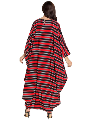 JSDC Women's Occasion Wear Batwing Style Turkish Moss Kaftan 5
