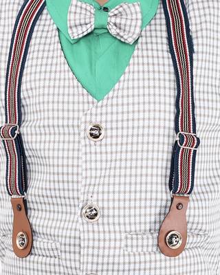 fourfolds boy's 3-piece suit 3