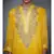 Ri Ritu Kumar Yellow crepe Kurta With Churidar and Dupatta