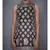 Ri Ritu Kumar black satin Band Collar Sleeveless Kurta with Skirt and Dupatta