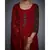 Ri Ritu Kumar Brown and Brick Red, Kurta With Pant & Chunni