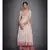 Ri Ritu Kumar Offwhite and Pink Floral Tropical Kurta With Palazzo & Dupatta