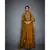 Ri Ritu Kumar Mustard & Olive Green Embroidered Ensemble Kurta With Skirt And Dupatta