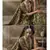 Mehendi woven banarasi saree with blouse