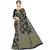 Dark blue woven art  silk saree with blouse