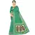 Green woven art  silk saree with blouse