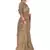 Beige woven silk blend saree with blouse