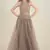 Rina Dhaka grey hand embroidery with bead and sequence detail
