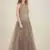 Rina Dhaka grey hand embroidery with bead and sequence detail