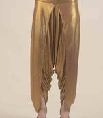 Golden lyrca dhoti
