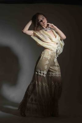 Sharara with lace work 1