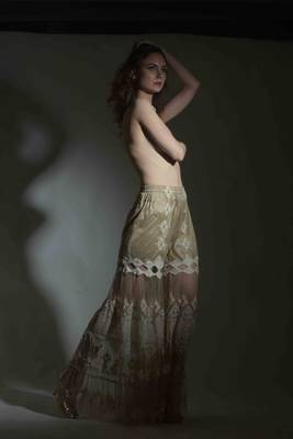 Sharara with lace work 3