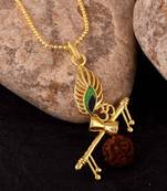 Lord Krishana Damru Designer Pendant  