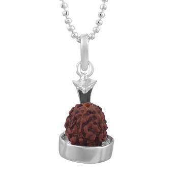 Five Mukhi Rudraksha Religious Pendant  3