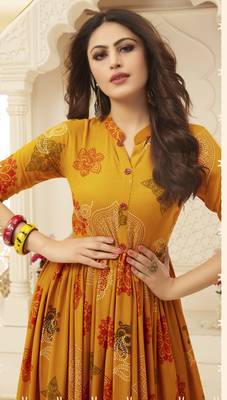Navraj Fashion Women's Bandhani Print Flared Kurta 2