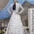 White Thread with sequins Embroidered cotton Semi Stitched bridal lehenga choli with jacket