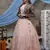 Peach embroidered net Semi Stitched bridal lehenga choli with velvet jacket