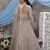 light grayish red embroidered net Semi Stitched bridal lehenga
