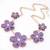 Korean Fashion Necklaces European version of the pastoral style fashion metal flower  temperament necklace
