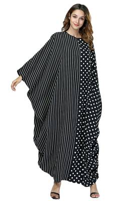 JSDC Women's Turkish Moss Batwing Style Kaftan  2