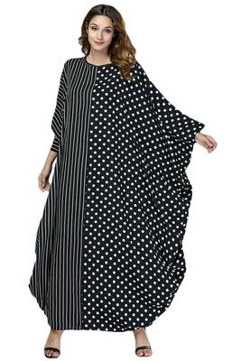 JSDC Women's Turkish Moss Batwing Style Kaftan  3