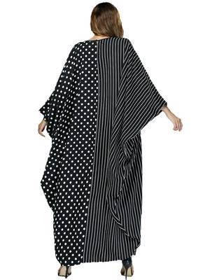 JSDC Women's Turkish Moss Batwing Style Kaftan  5