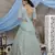 Green embroidered georgette Semi Stitched bridal lehenga