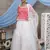 White embroidered net Semi Stitched bridal lehenga