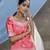 White embroidered net Semi Stitched bridal lehenga