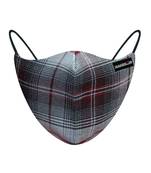 Maroon  Twin Layered Community Face Mask for Adult