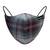 Maroon  Twin Layered Community Face Mask for Adult